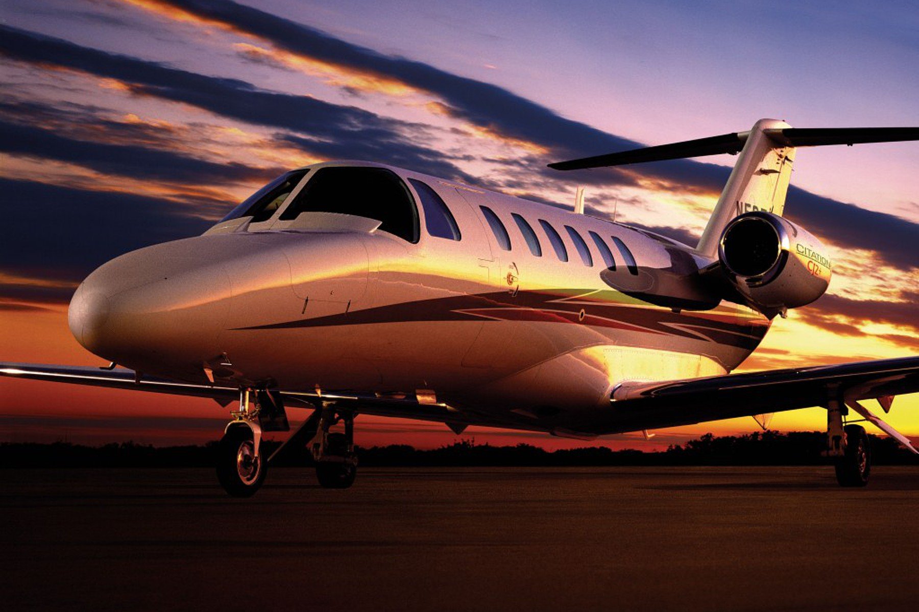 Citation CJ2+ charter jet