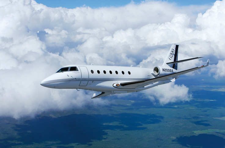 Gulfstream G200 business jet