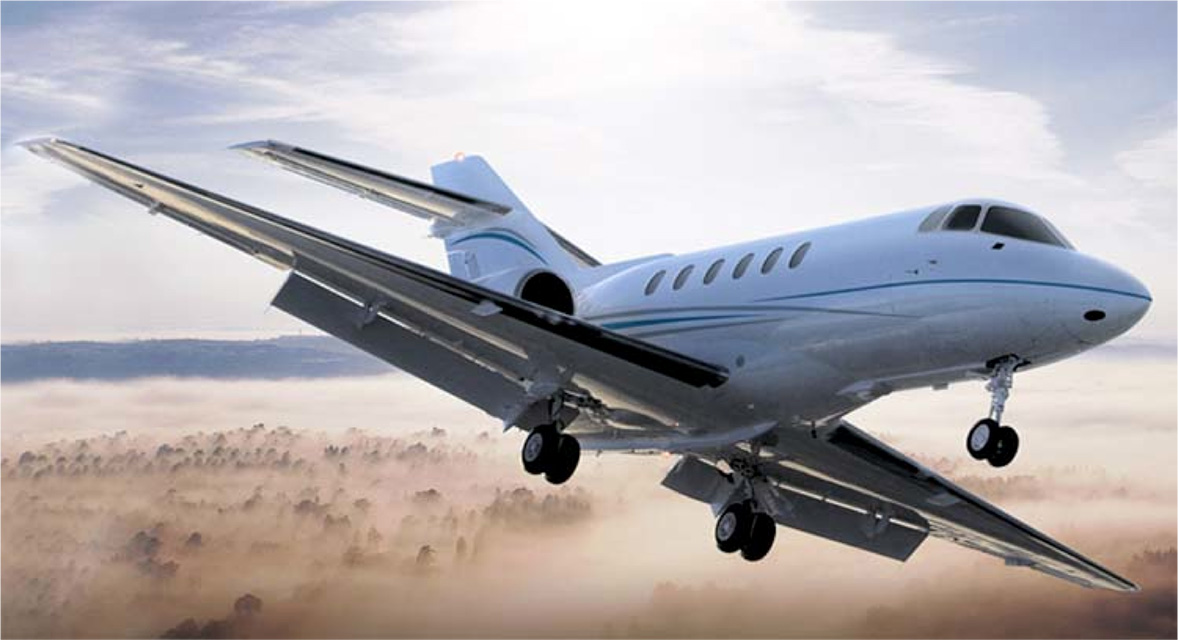 Hawker Beechcraft 750 jet charter services