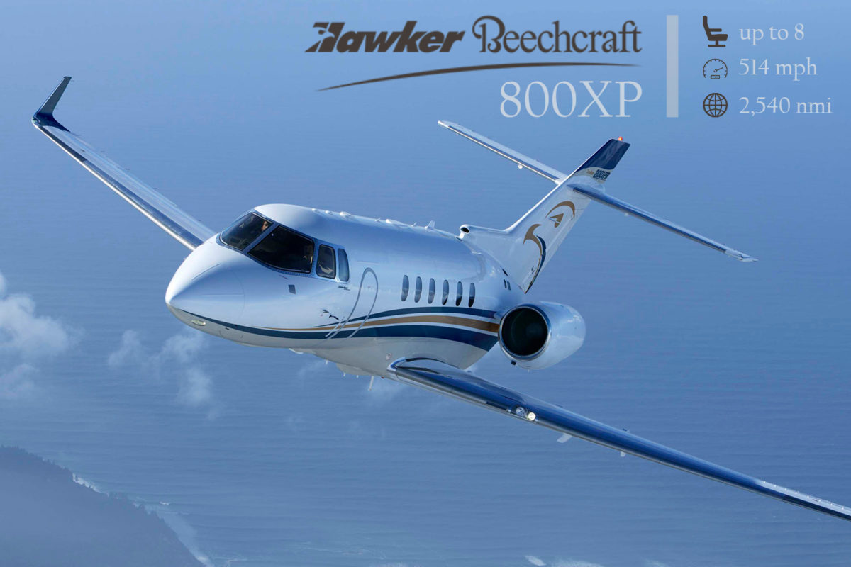 Hawker 800XP Charter Rates, Photos & Specifications