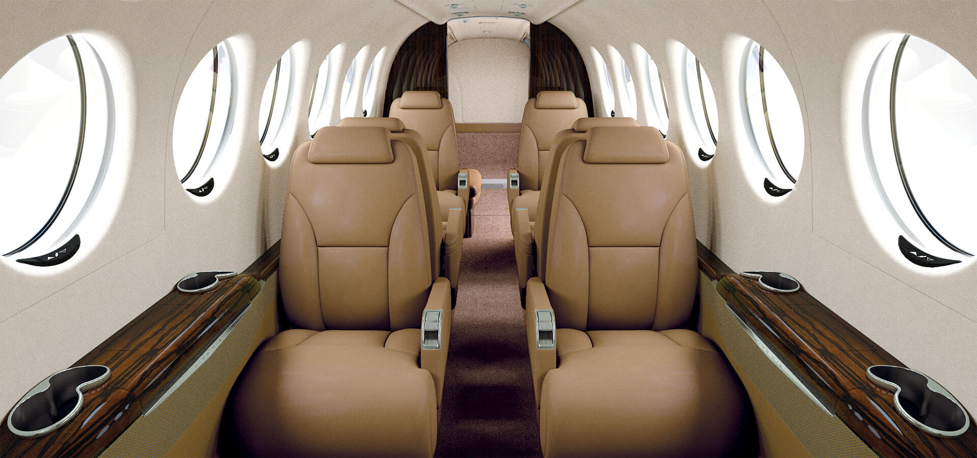 king air 350i interior