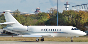 Fly private on a Falcon 2000