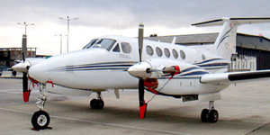 Book your next private flight on a King Air 350