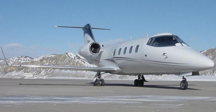 Learjet 55 charter