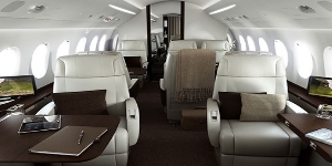 Dessault Falcon 2000 - Interior