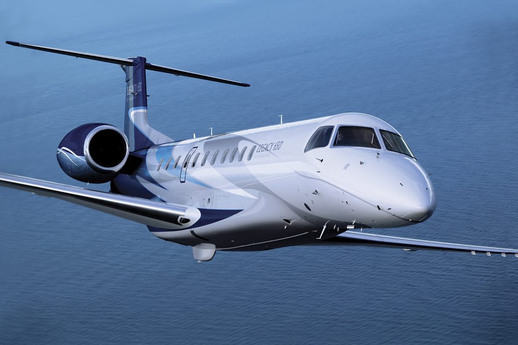 Legacy 600 business jet