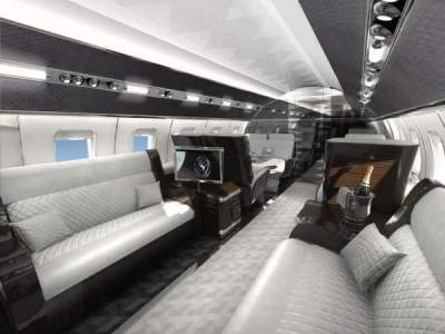 Gulfstream G650 interior