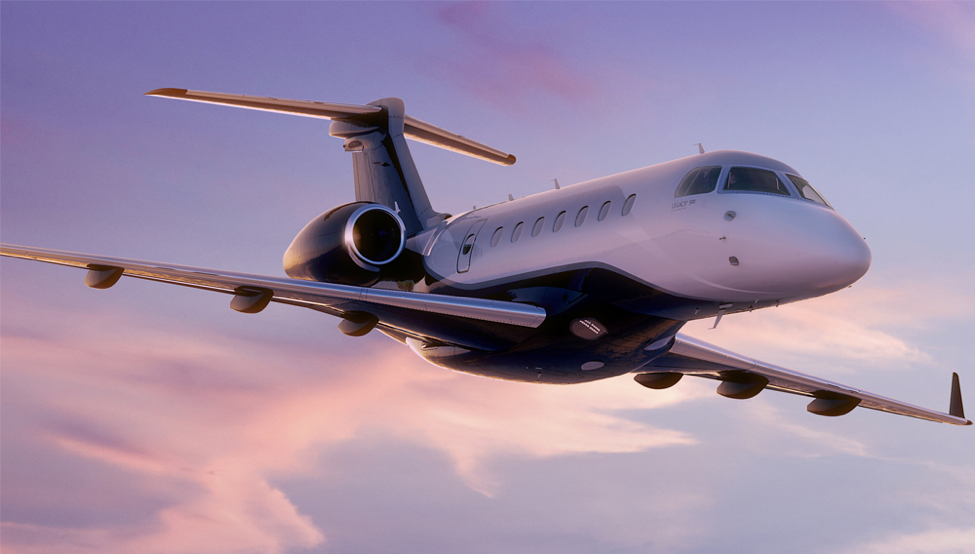 Legacy 500 private jet