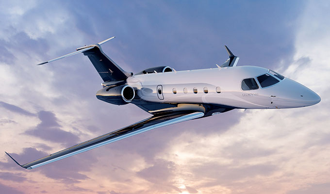 Embraer Legacy 450 business jet