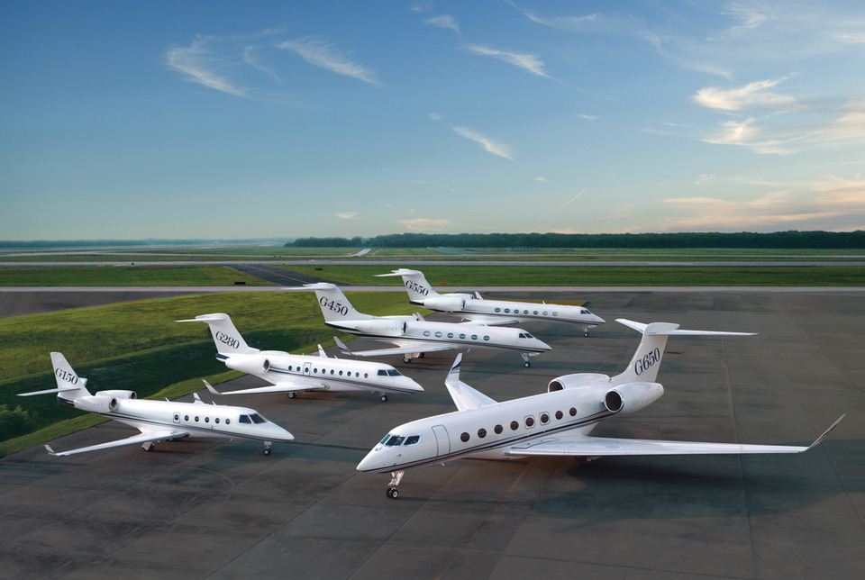 gulfstream business jets for charter
