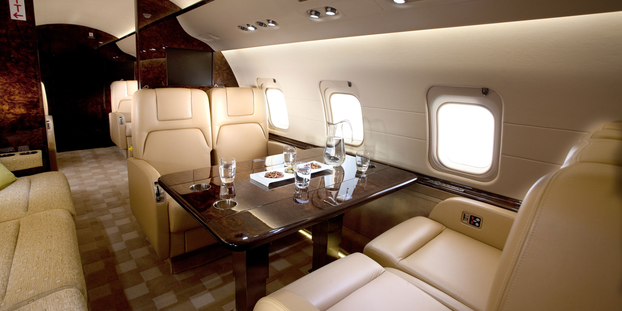 bombardier challenger 850 interior