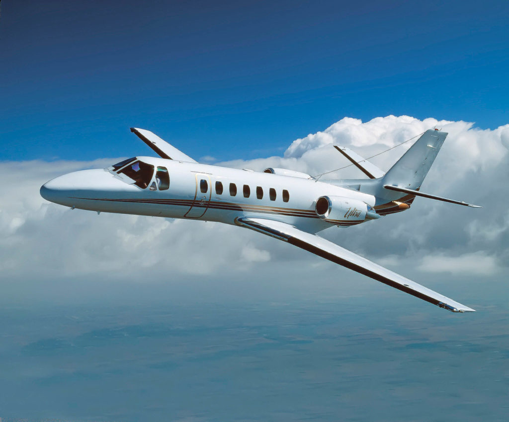 Cessna Citation Ultra charter services