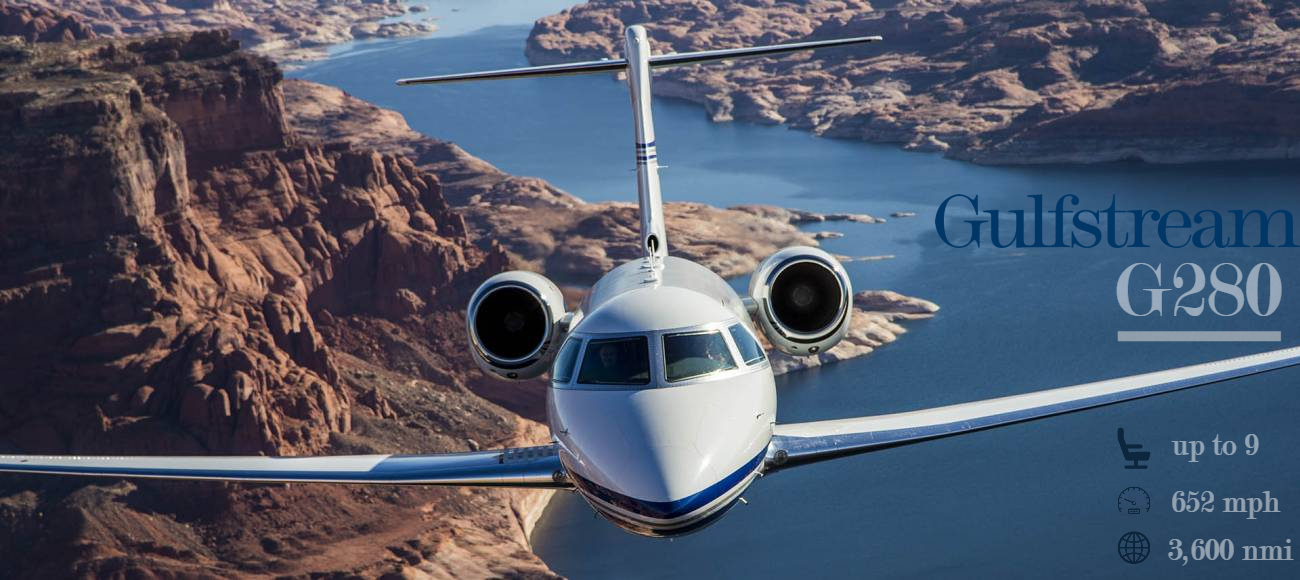 Gulfstream G280 business jet