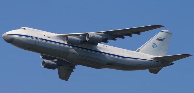 Antonov An-124 cargo plane