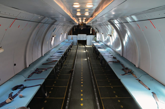 Antonov An 26 cargo hold