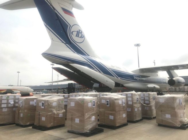 Ilyushin Il-76 cargo plane