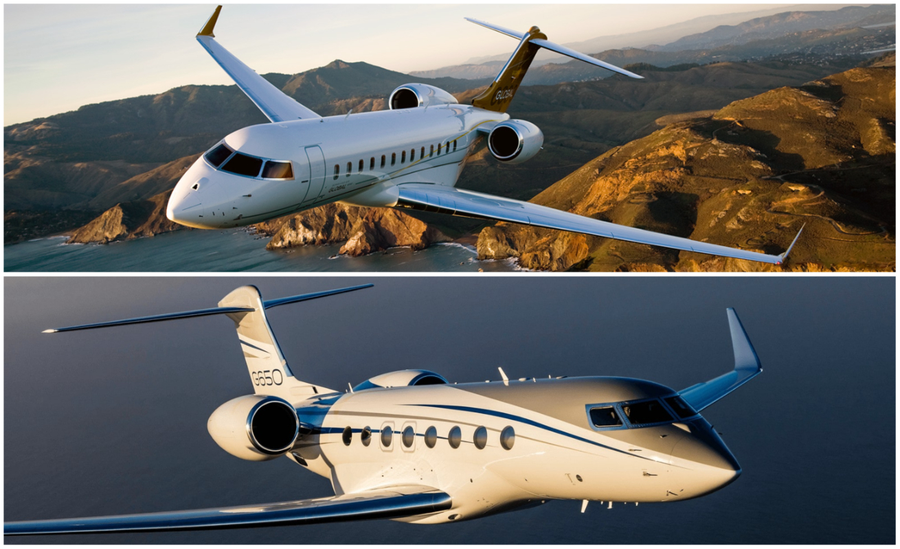 Global 6000 vs Gulfstream G650