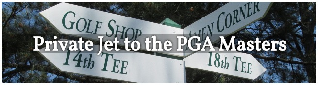 Charter a Private Jet to the PGA Masters