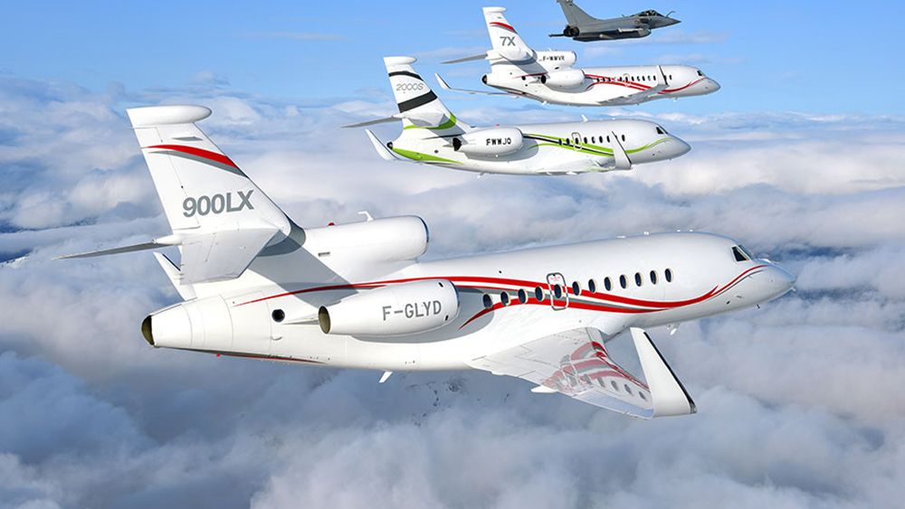 dassault falcon business jets