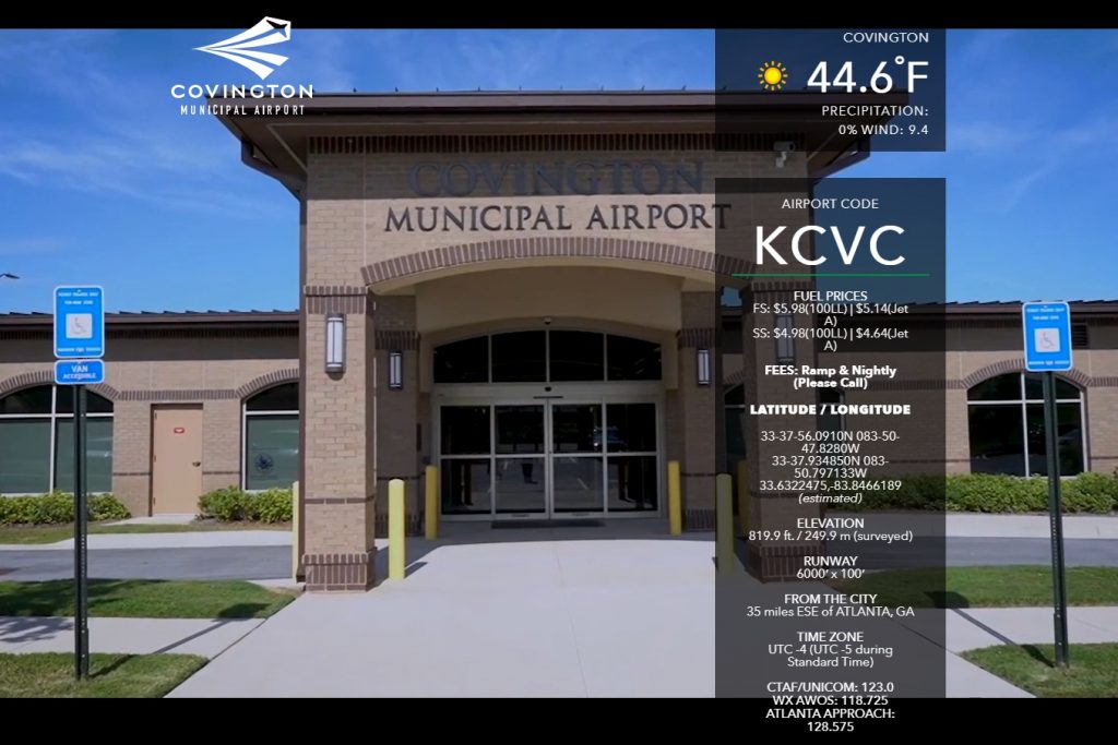 Covington Municipal Airport FBO