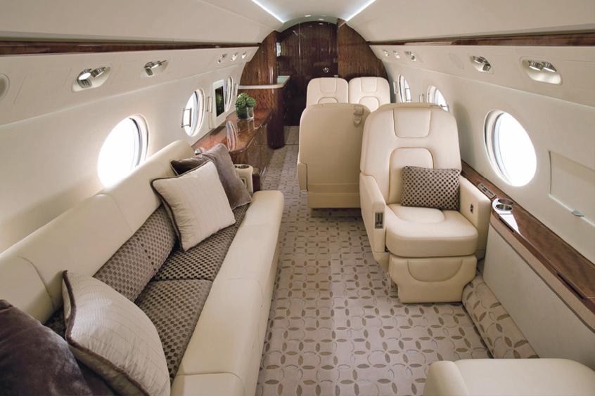 Gulfstream G350 cabin