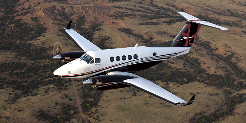 King Air 250 turboprop