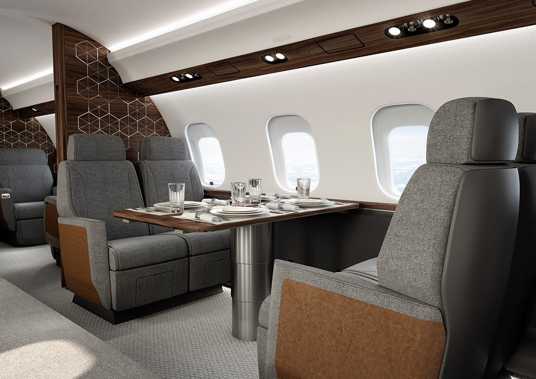 global 6500 cabin